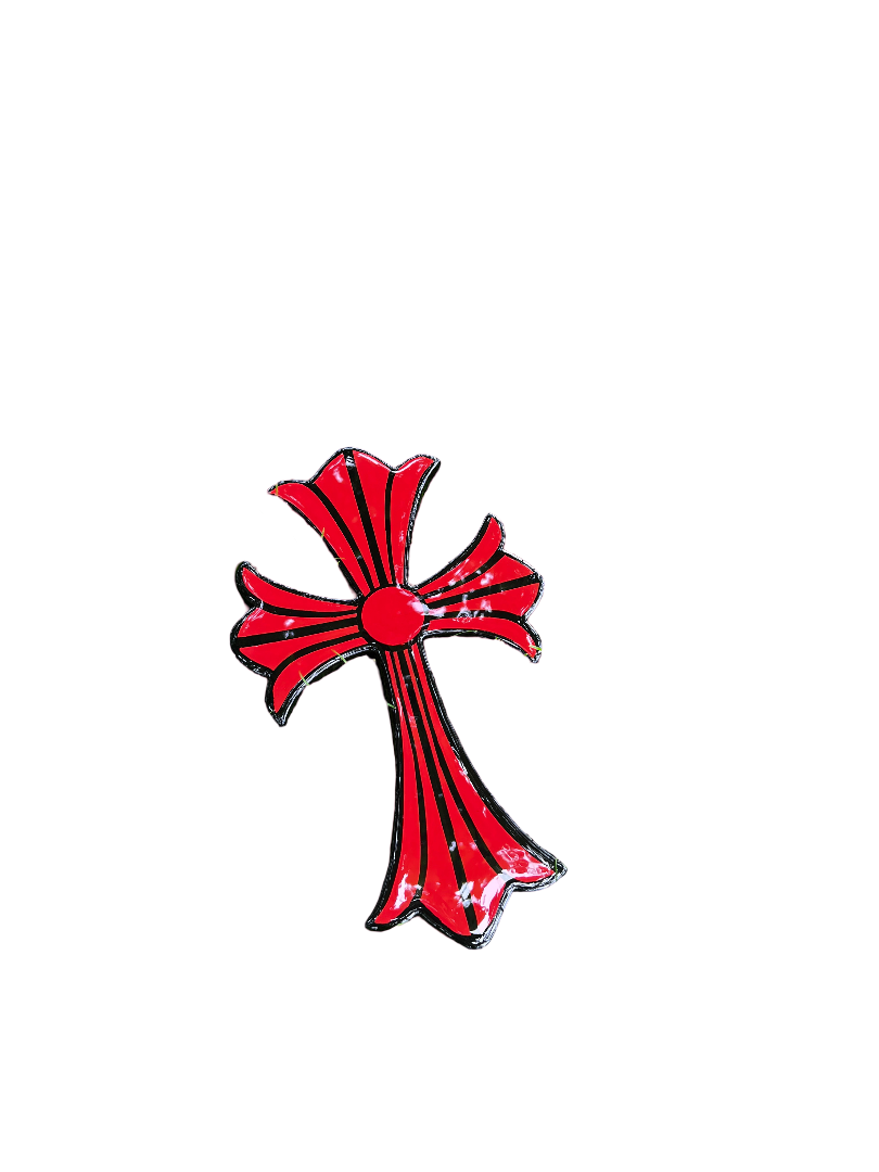 Red & Black Cross / Kreutz ( 30cm)