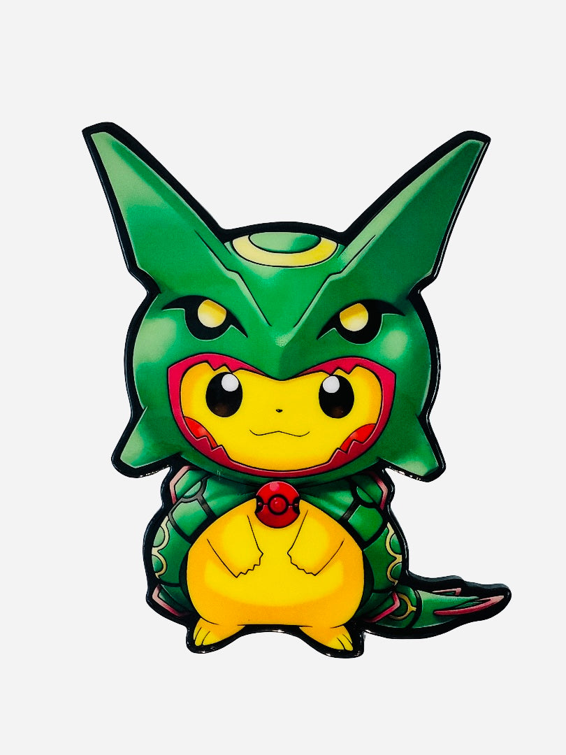 Poncho Pikachu Rayquaza