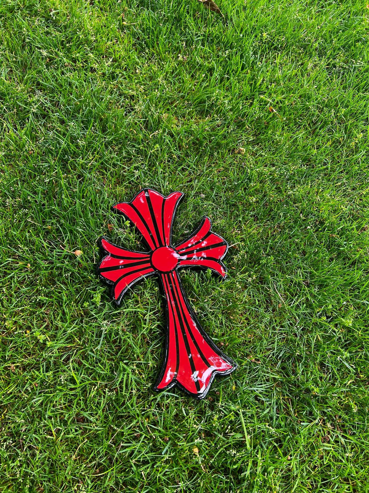Red & Black Cross / Kreutz ( 30cm)