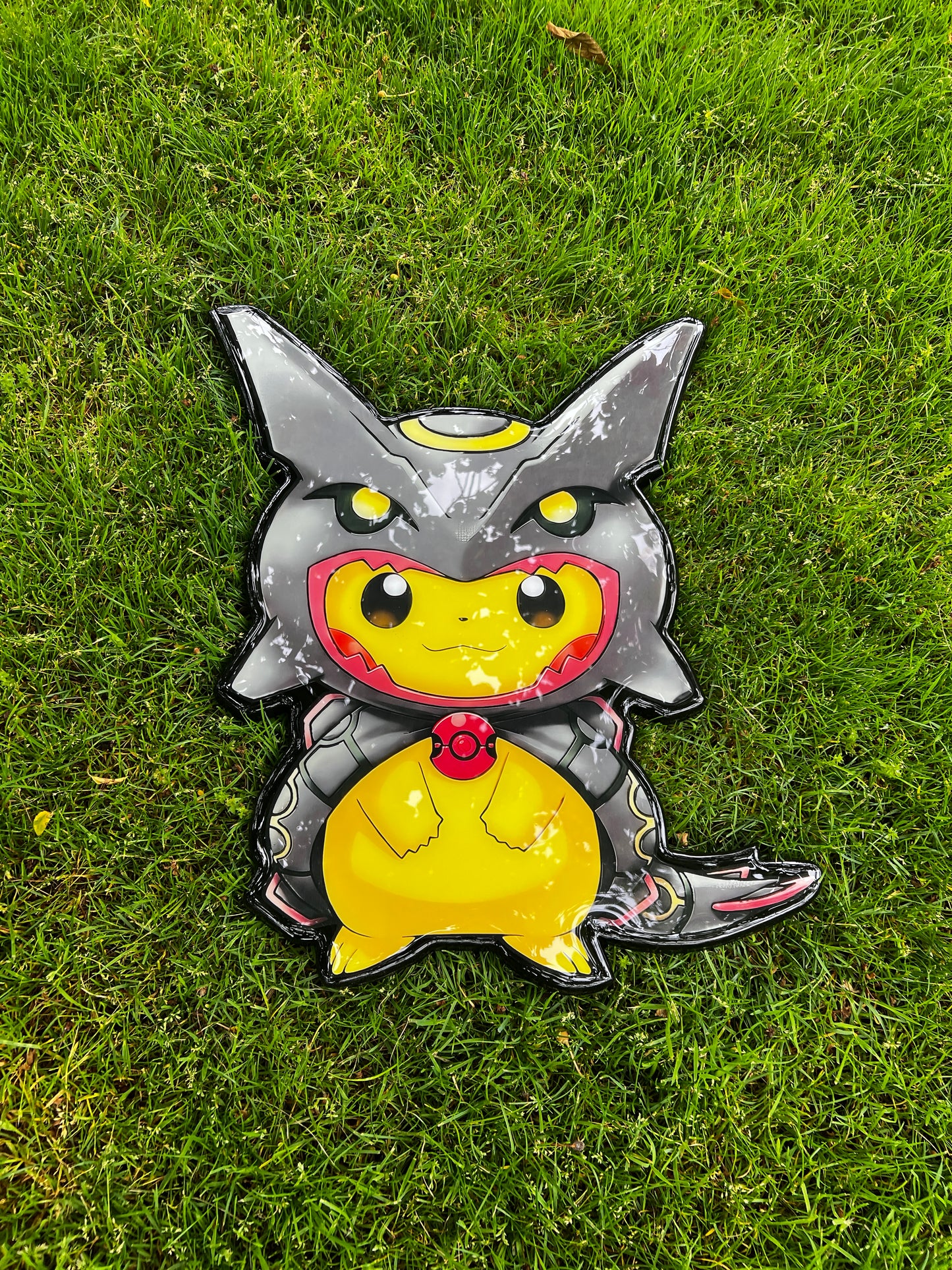 Poncho Pikachu Shiny Rayquaza